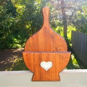 COPY 🇺🇦 Vintage Solid wood Paper Plate Holder